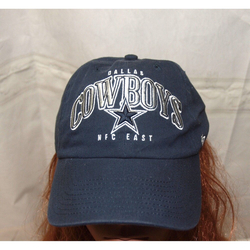 Dallas Cowboys NFC East Hat/Cap Adjustable 47 Brand Baseball Hat Cap Unisex Blue